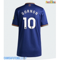 Camisa de time de futebol Newcastle United Anthony Gordon #10 Replicas 3º Equipamento Feminina 2025-26 Manga Curta